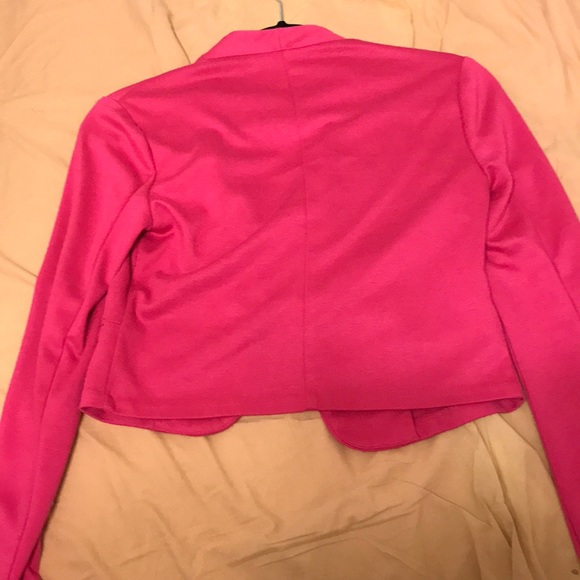 Pink soft blazer - Picture 3 of 4